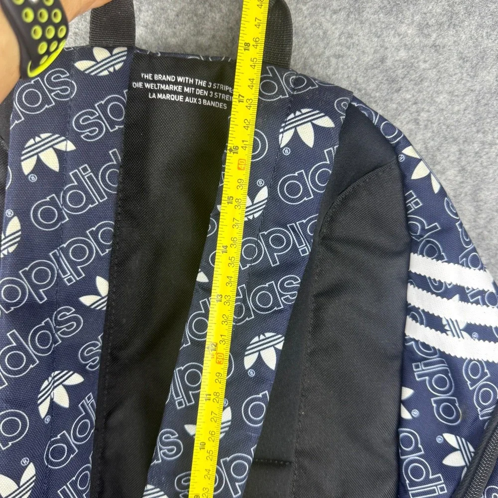 Adidas AOP Original National Backpack Navy Blue Trefoil Logo Large School‎ Work